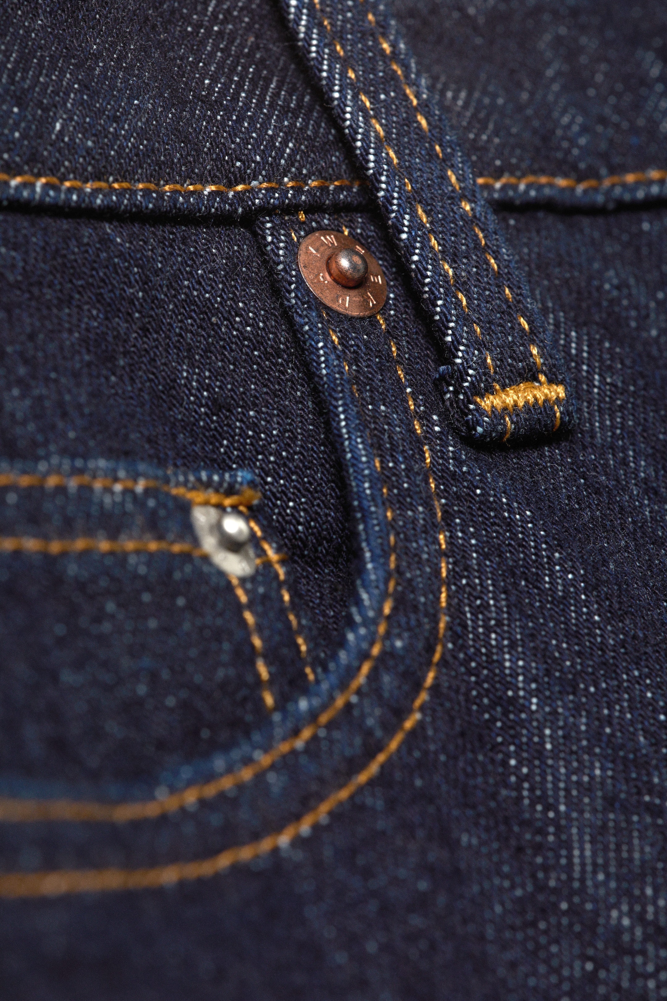 Blue Rinse - Mörkblå - Low waist slim leg jeans - 7