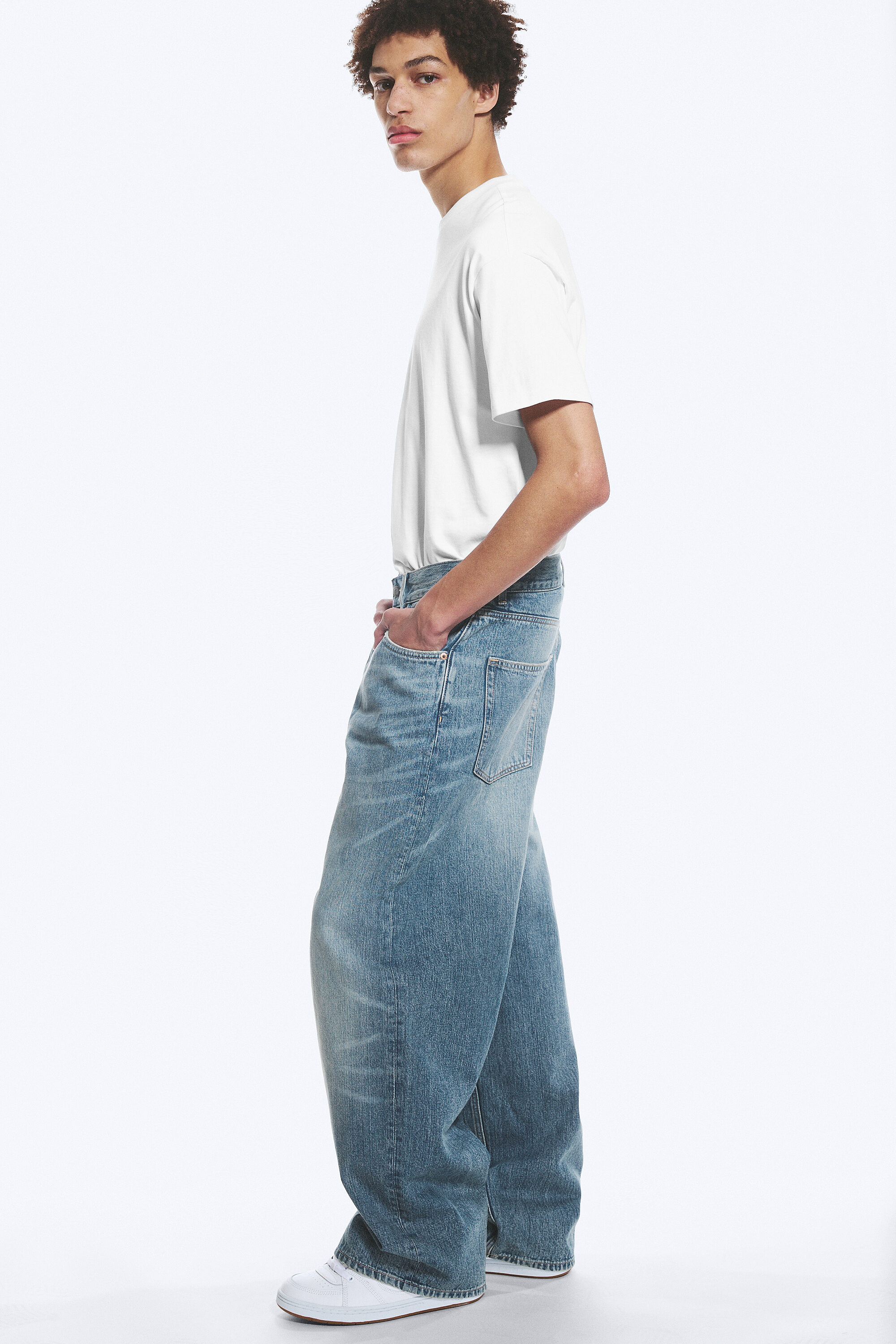astro loose extra baggy jeans - Blue Stream | Weekday CH