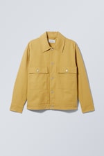 Yellow - Brian Workwear Jacket - 0