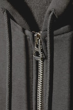 Dark Grey - Essence Standard Zip Hoodie - 1