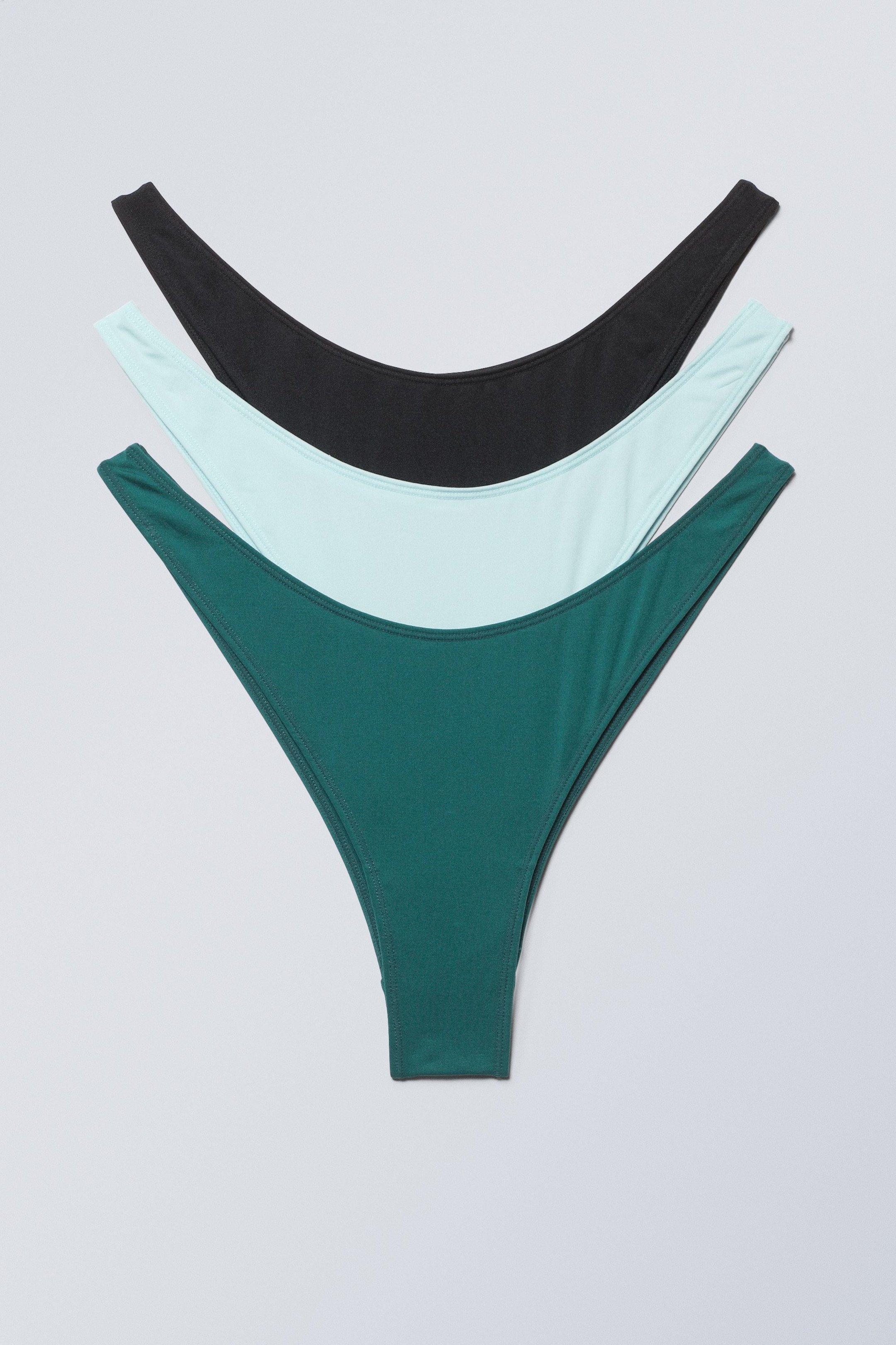 navy, blue, black - 3-pack Mini Brazil Brief - 0