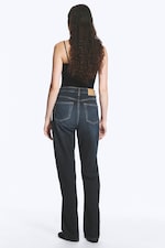 Angel Blue - Mørk Blå - Rowe normal jeans med superhøyt liv og rette ben - 3