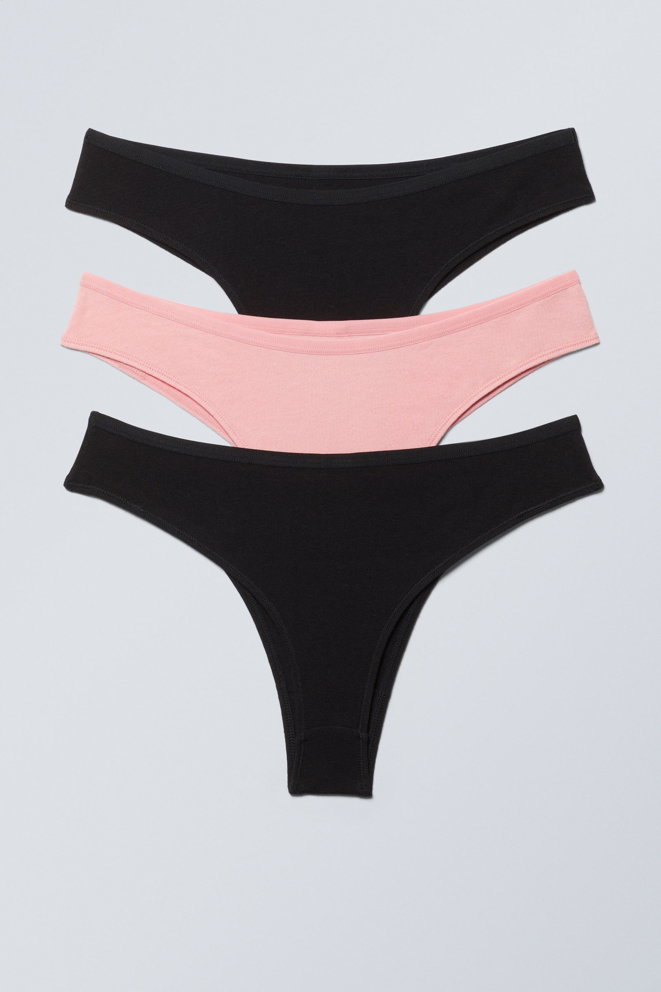 #C9A1A2 - 3-pack Inez Brazilian Cotton Briefs - 2
