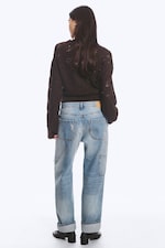 Dark Brown - Knitted Zip Cardigan - 5