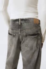 Canyon Grey - Medium Grey - Space Relaxed Straight Leg Jeans - 4