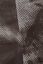 Dark Brown - Blurry Floral - Pantalon évasé en mesh imprimé - 1