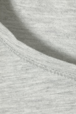 Grey - Slim Fitted T-shirt - 4