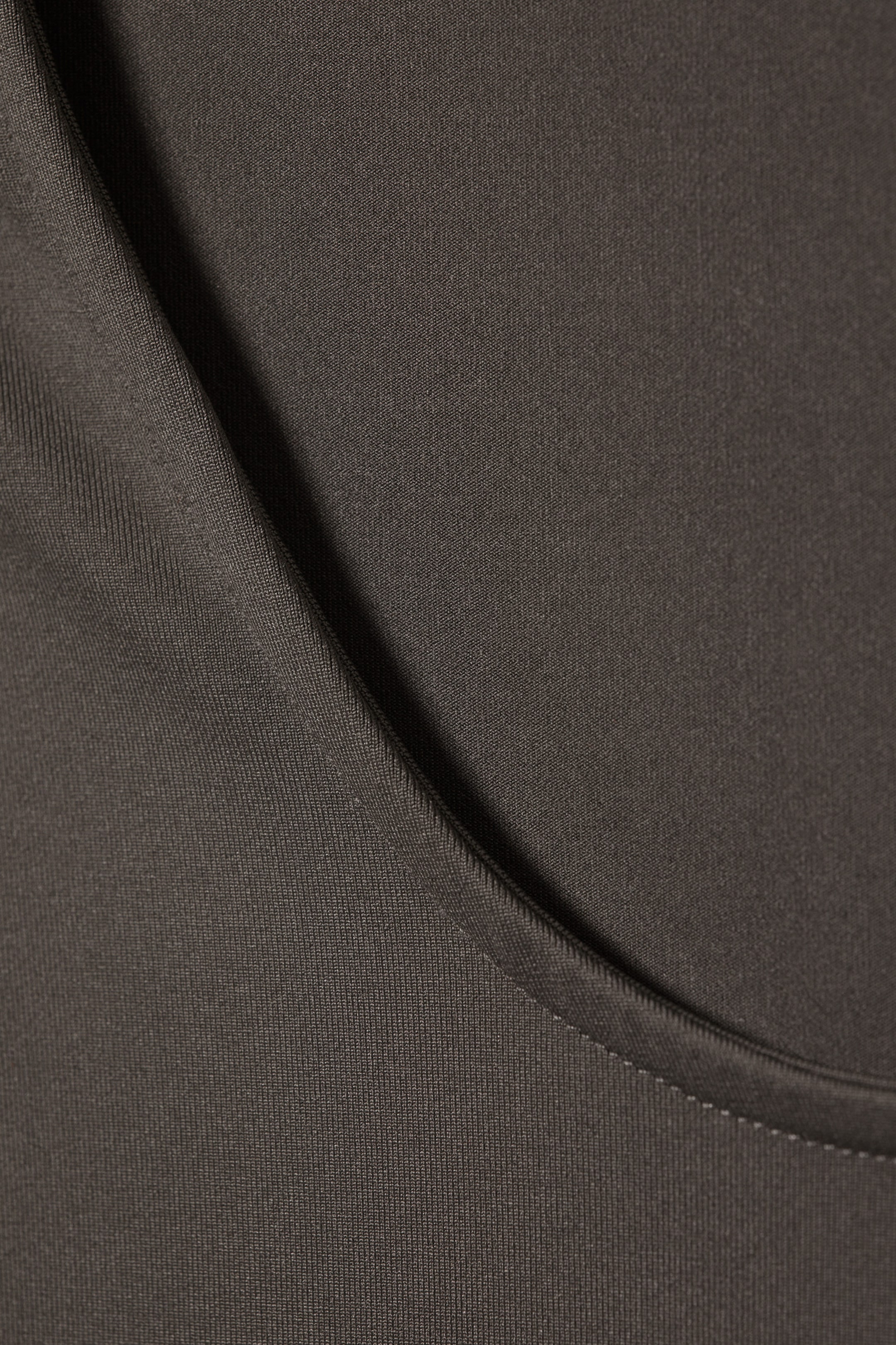 Donker kakigroen - Alba top met open rug - 2