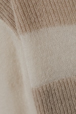 Beige - Amaia høyhalset genser - 1