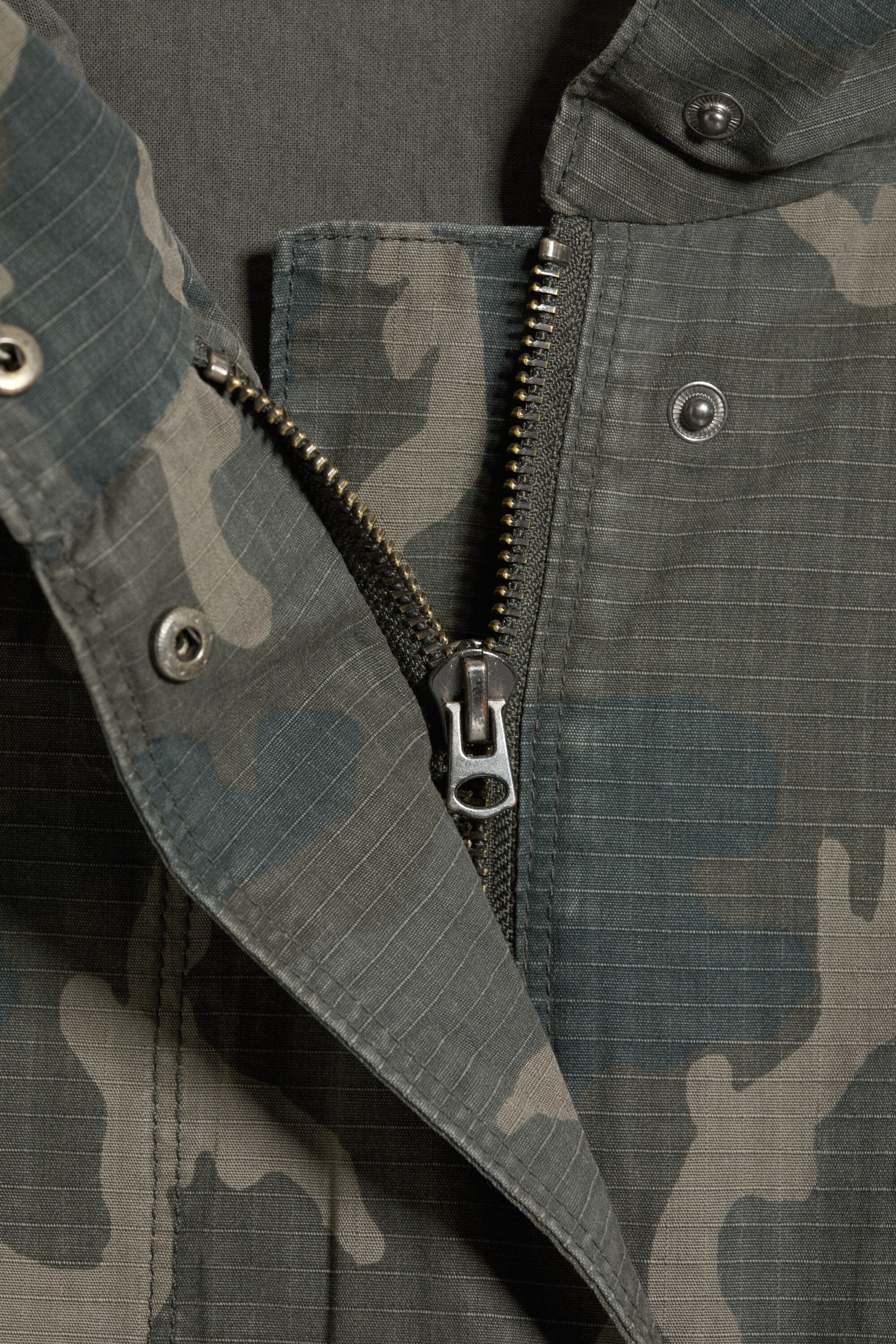 Camo - Hooded cotton jacket - 6