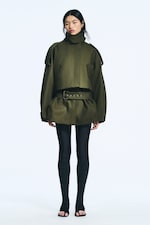 Vert kaki - Trench technique superposé - 2