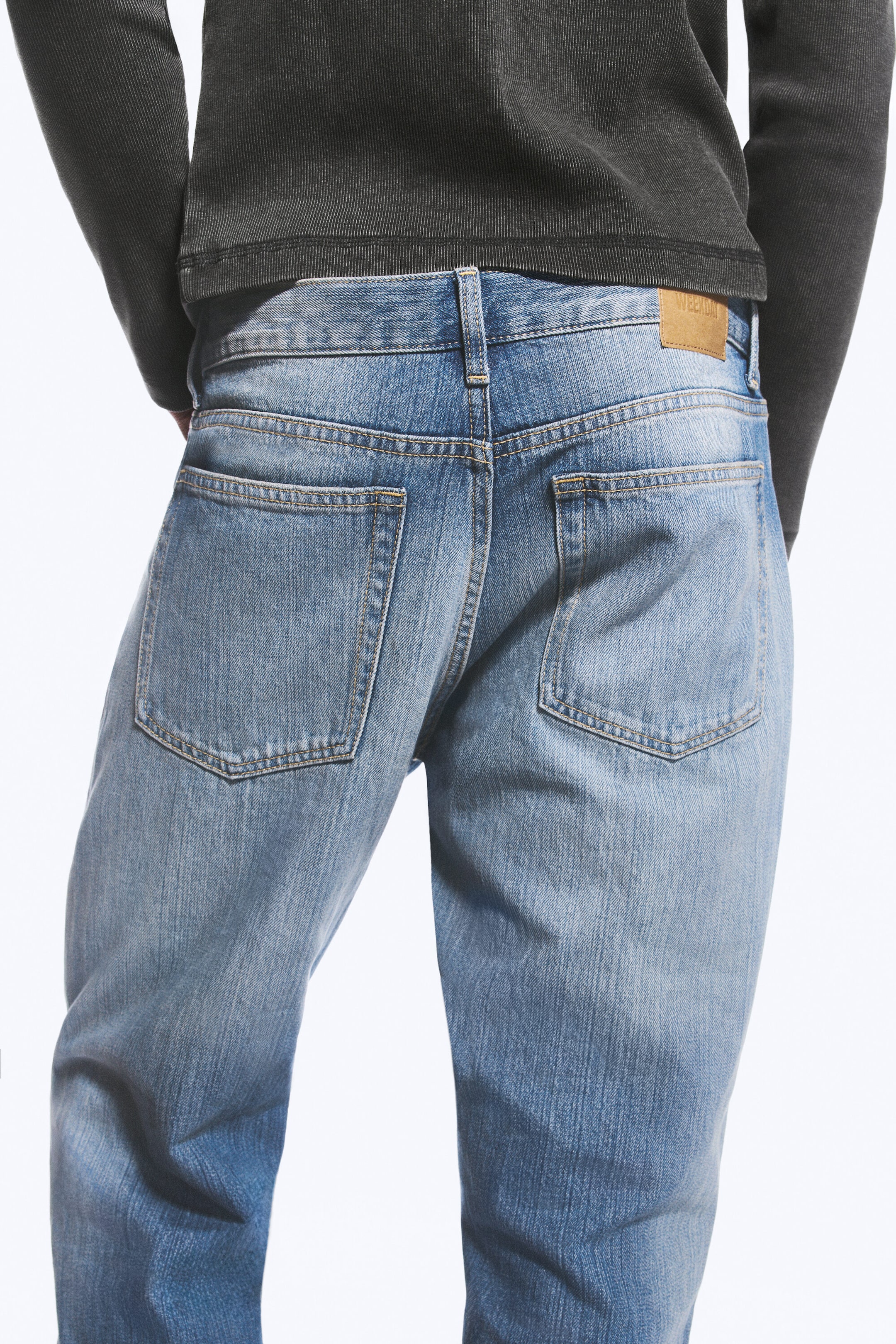 Stallion Blue - Mittelblau - Mercury Mid Waist Relaxed Bootcut Jeans - 6