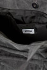 Washed Grey - Canvas Bow Bag - 2