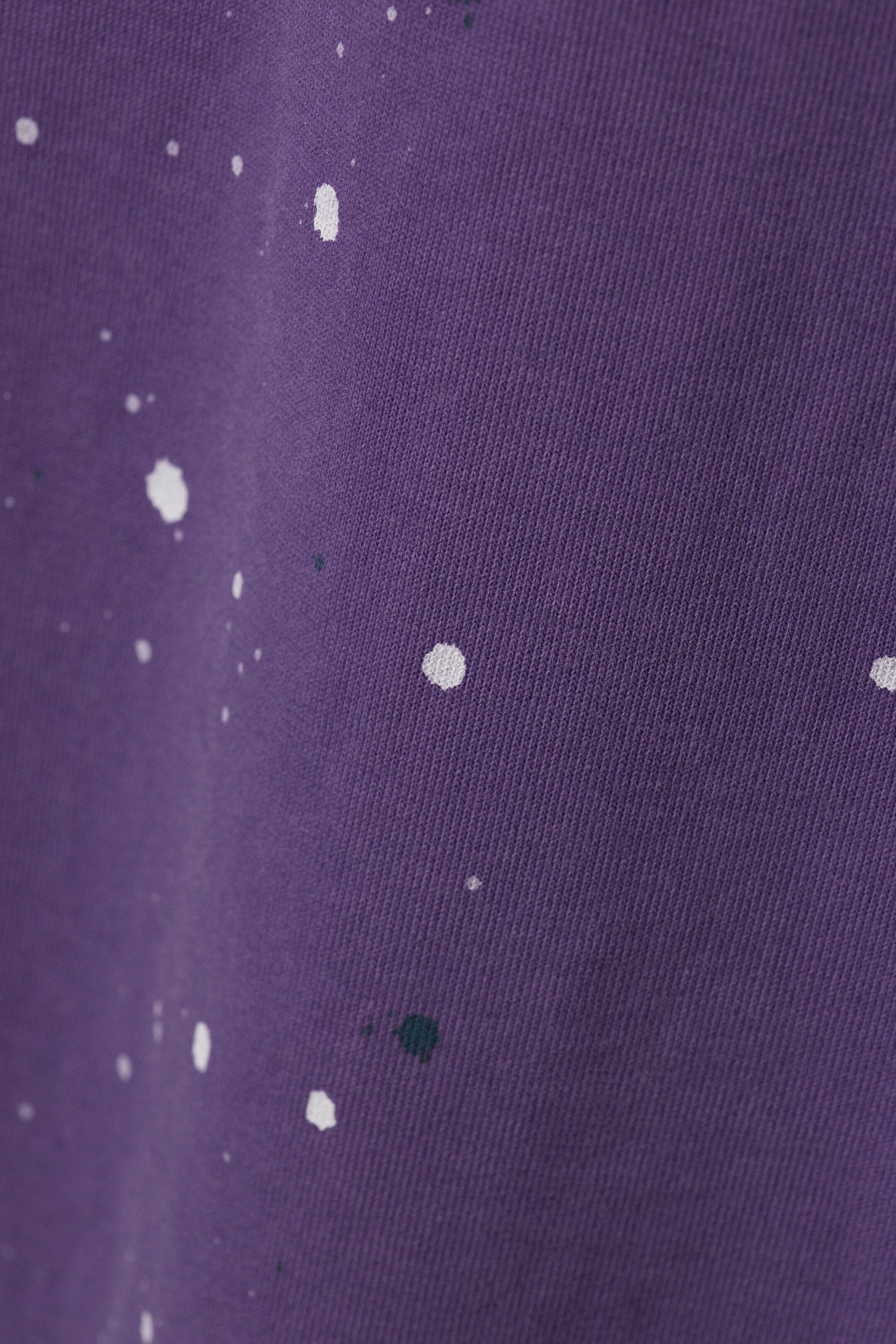 Visualizza immagine più grande: T-shirt Great boxy con stampa grafica - Viola - Schizzi bianchi - UOMO | H&M IT 2