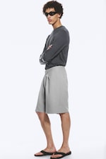 Light Dusty Grey - Uno Loose Suit Shorts - 2