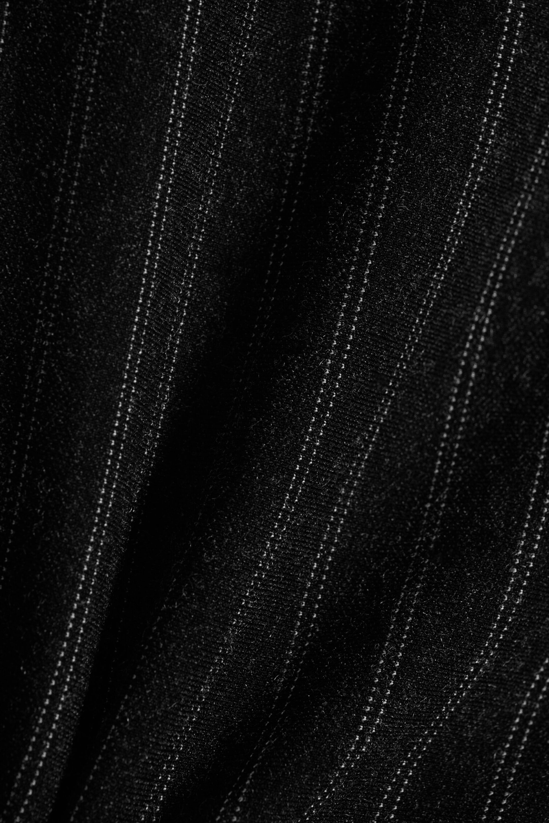 Dark Grey Pinstripe - Blair Bootcut Suiting Trousers - 4