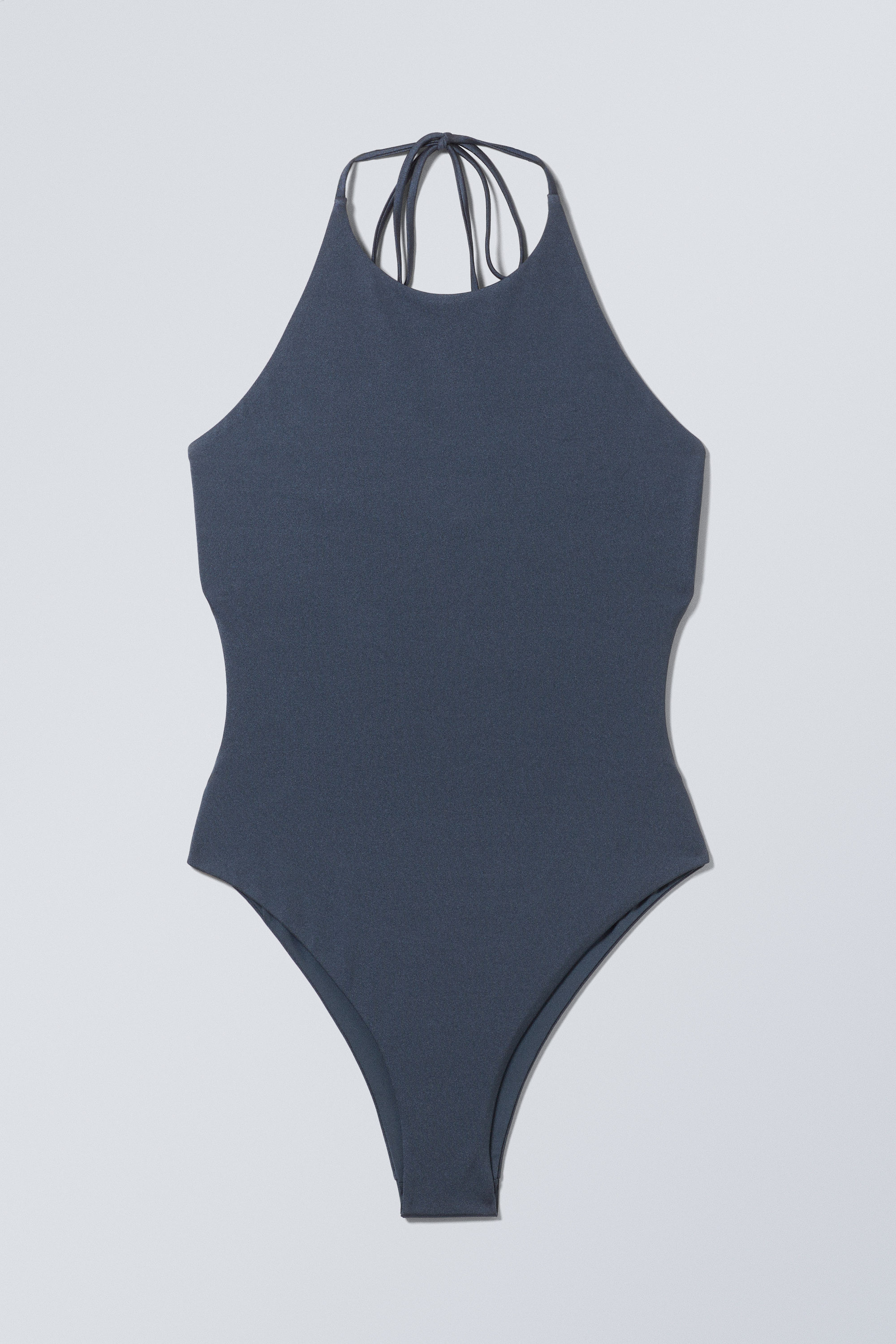 open back swimsuit - Light Khaki Green | Weekday EU