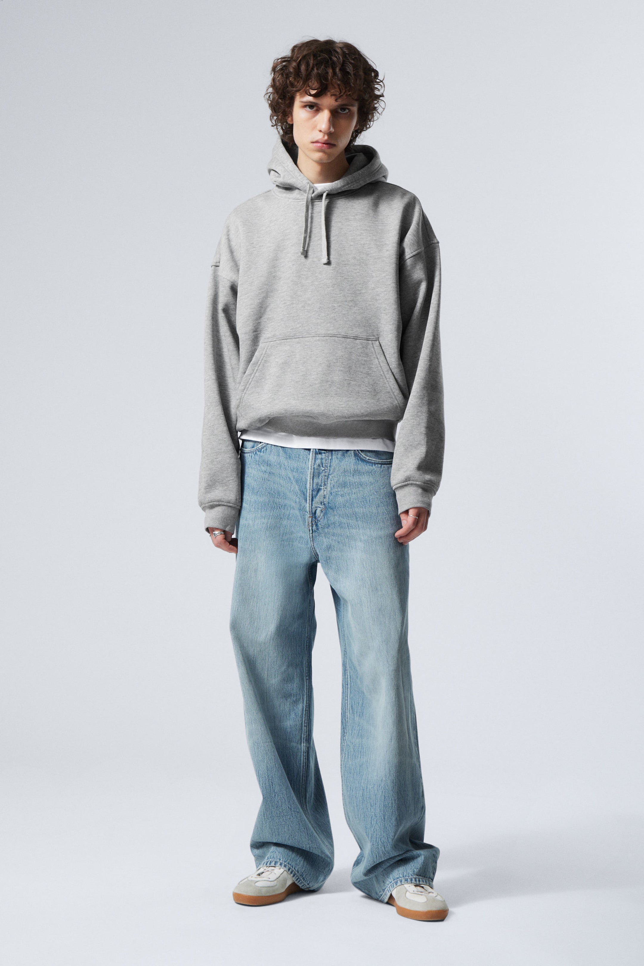 #A5A5A5 - Boxy Heavyweight Hoodie - 2