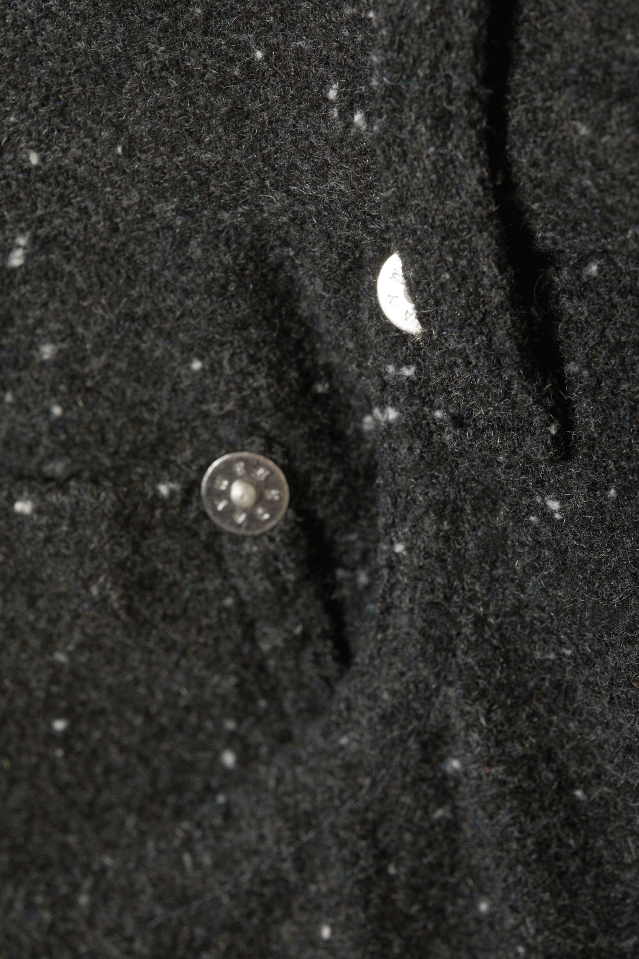 Dark Grey - Astro Loose Baggy Neps Suit Trousers - 2