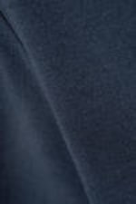 Dunkles gedecktes Blau - Schmales Langarmtop - 4