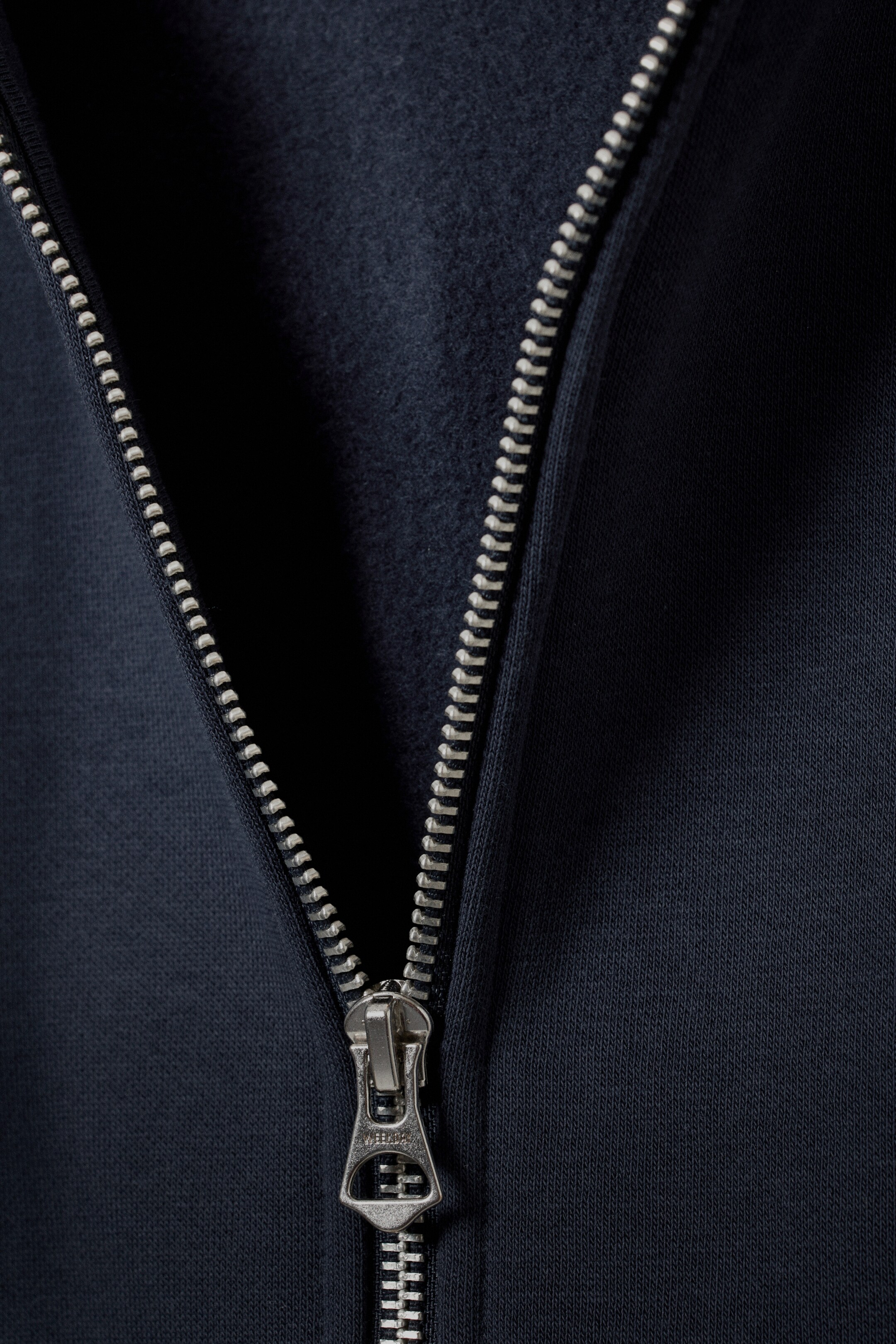 Visa större bild: Hoodie med dragkedja - Mörkblå - HERR | H&M SE 2