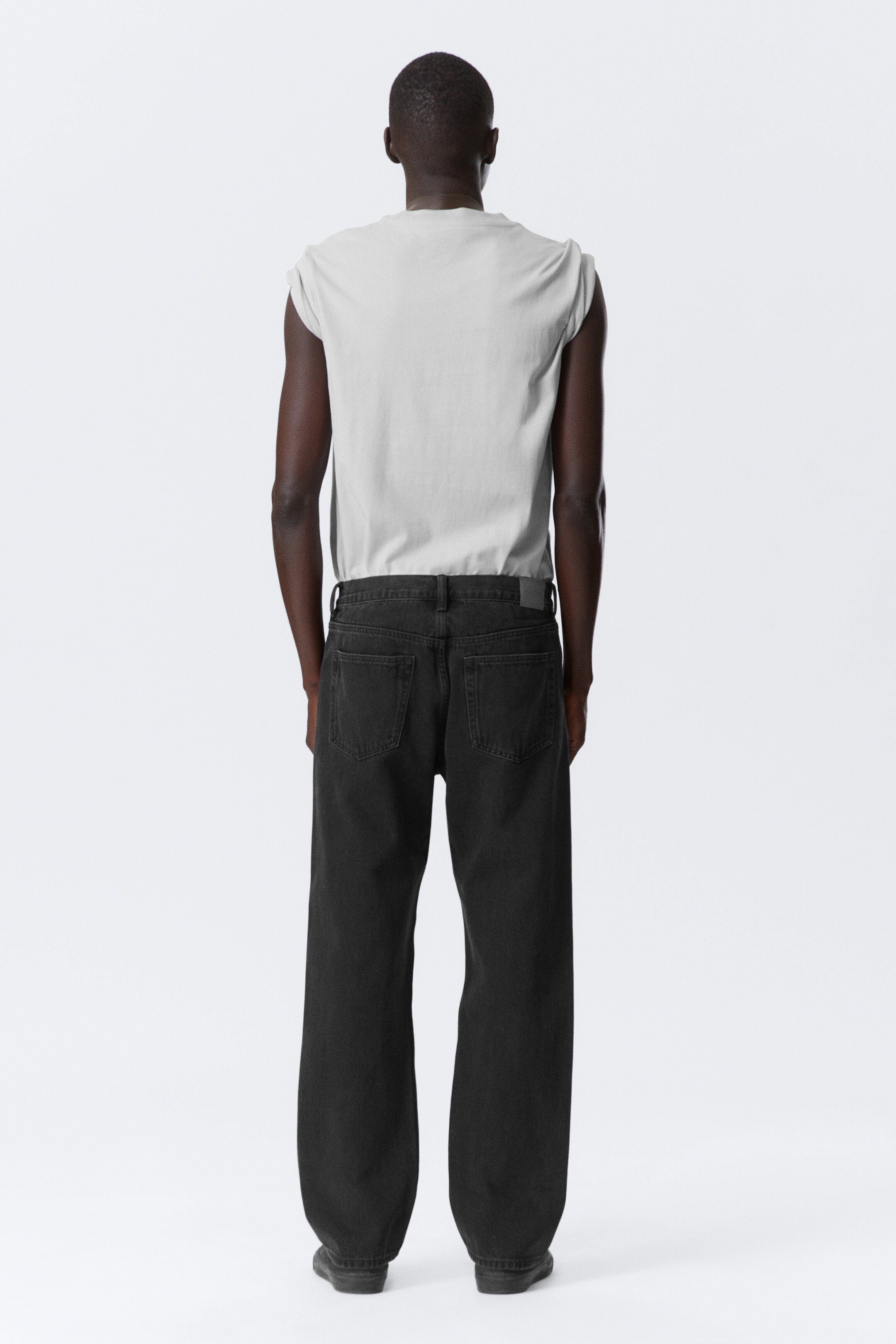 Agrandir l'image: Jean droit décontracté Space - Tuned Black – Noir - HOMME | H&M FR 4