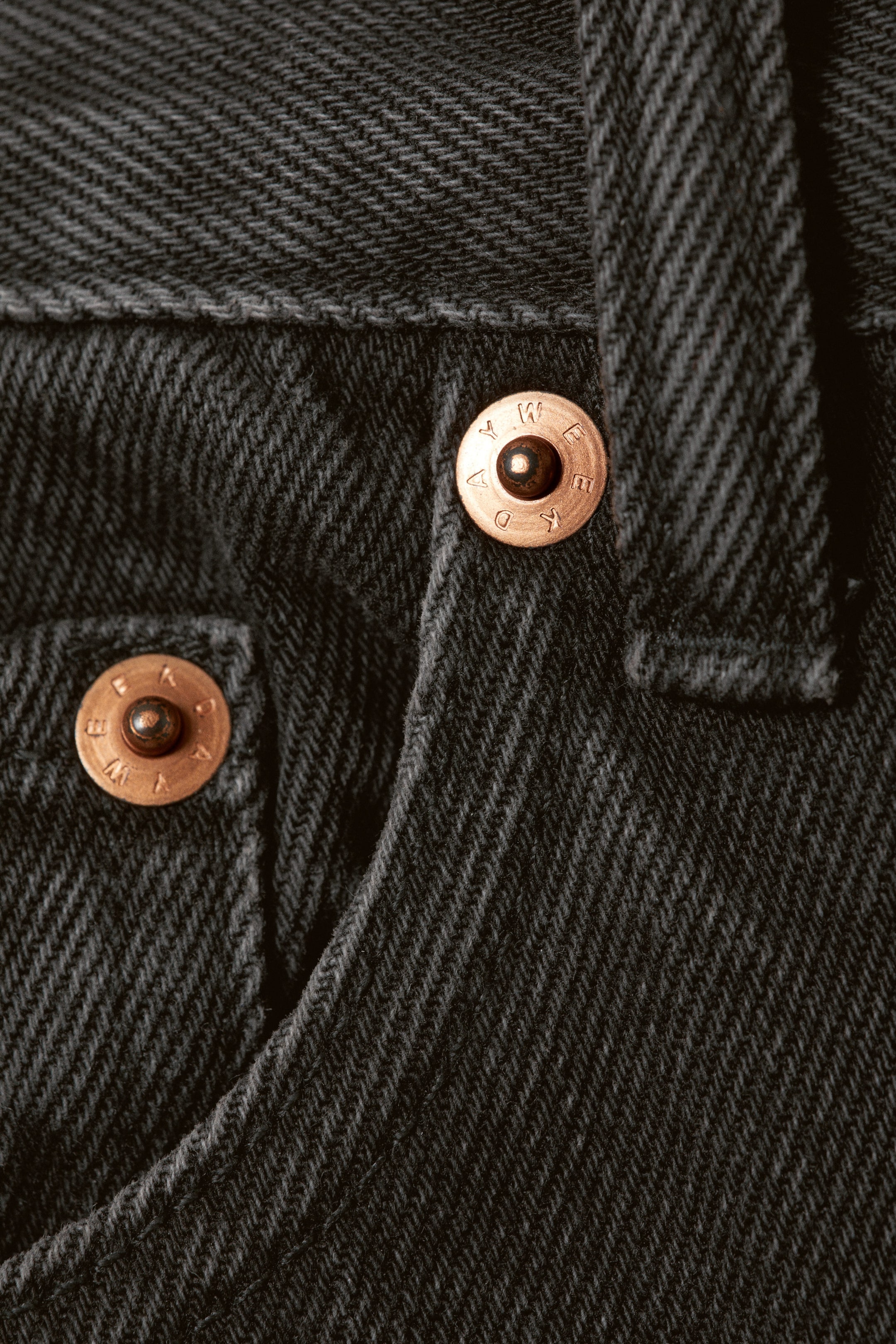 Tuned Black - Schwarz - Klean Mid Waist Regular Straight Leg Jeans - 6