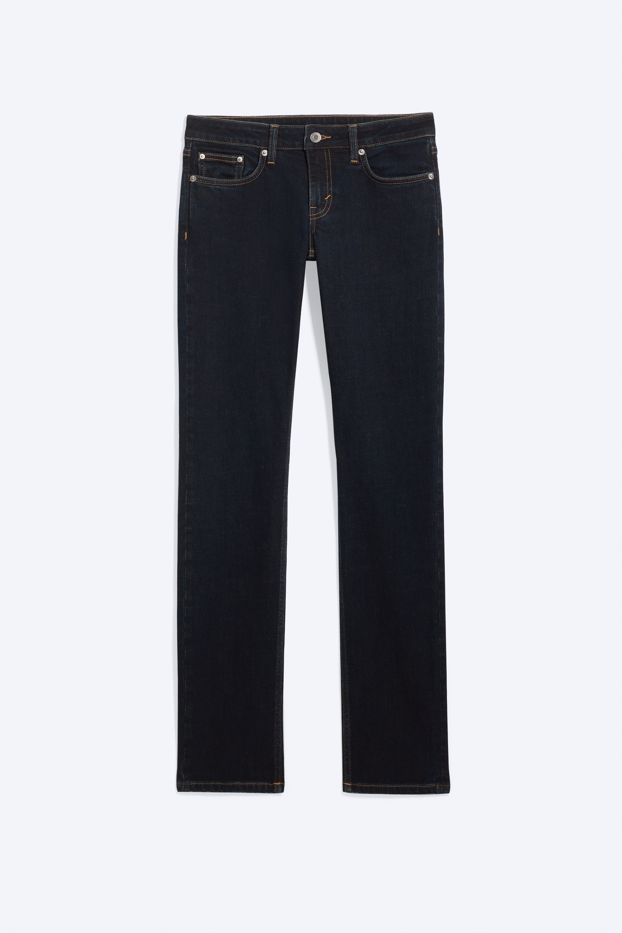 Jean droit ajusté taille basse Neptune - Bleu brillant - Bleu foncé/Blue Hymn - Bleu moyen/Black Rinse - Noir