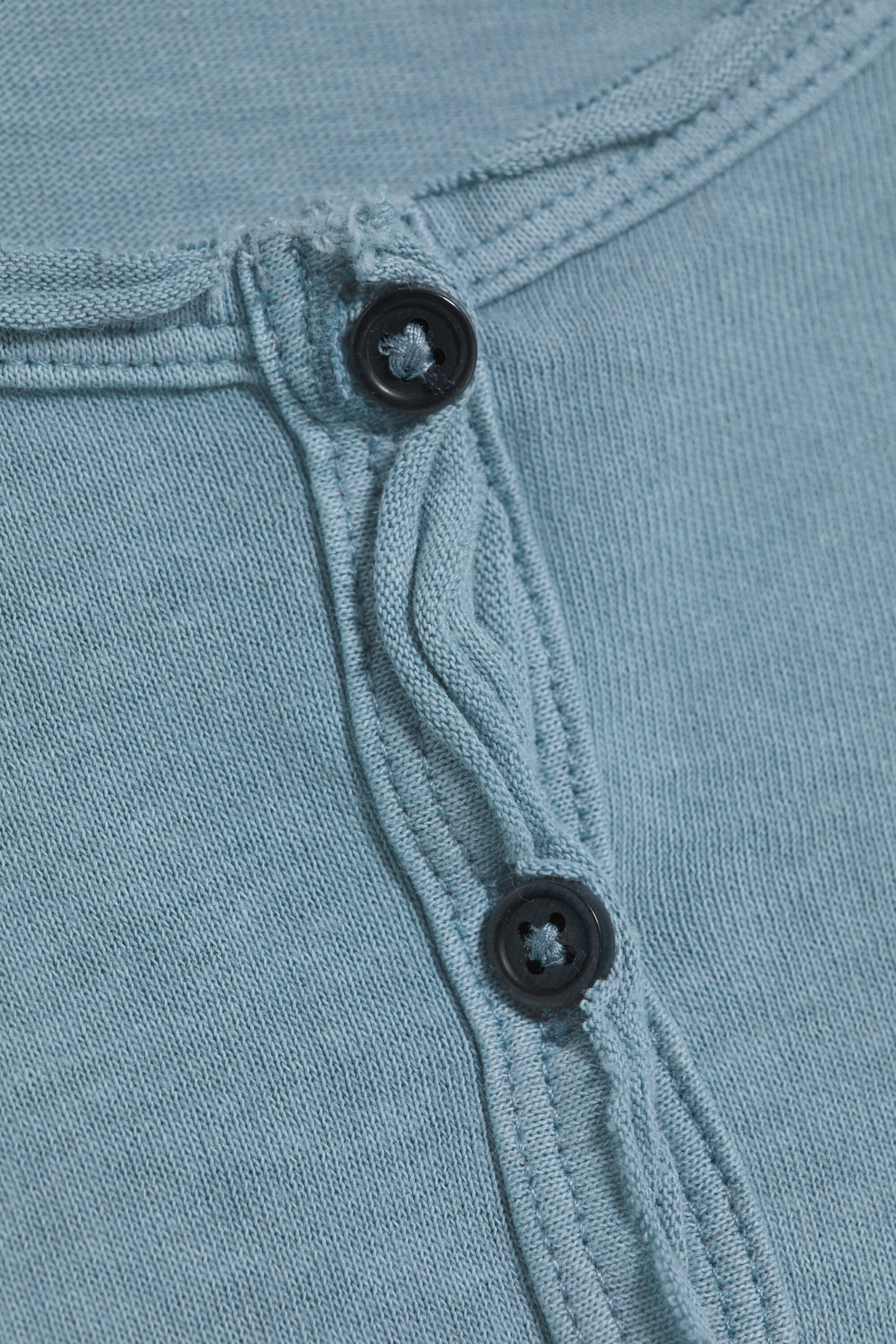 Taubenblau - Schmal geschnittener Jersey-Cardigan - 2