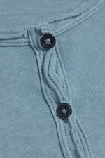 Taubenblau - Schmal geschnittener Jersey-Cardigan - 1