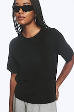 Black - Perfect Boxy T-shirt - 0