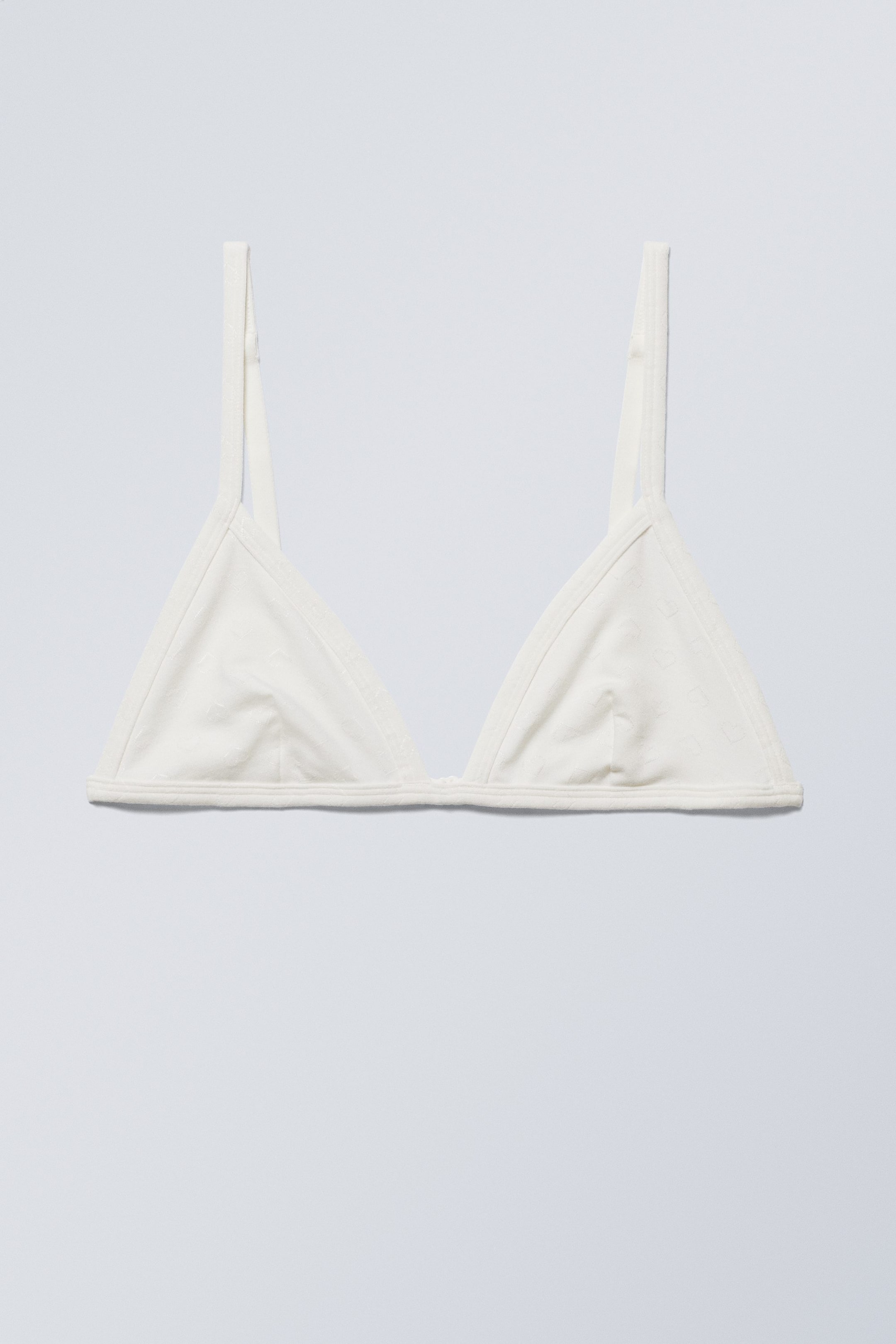 Vit - Trekantsbralette Tay - 0