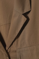 Brown - Mira Long Sleeve Blouse - 1