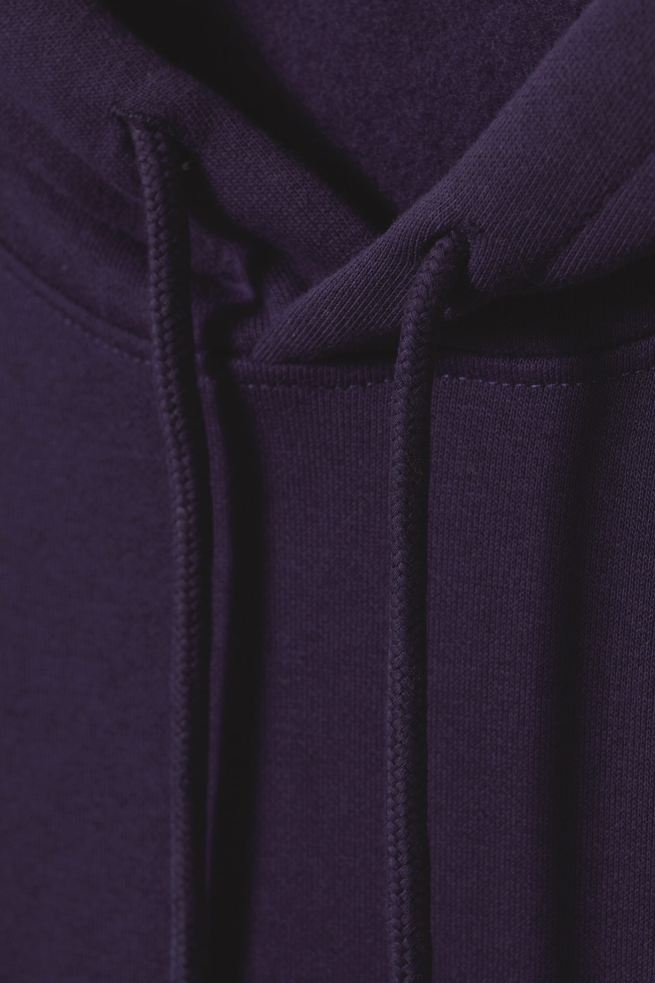 Eggplant - Sweat à capuche oversize - 1