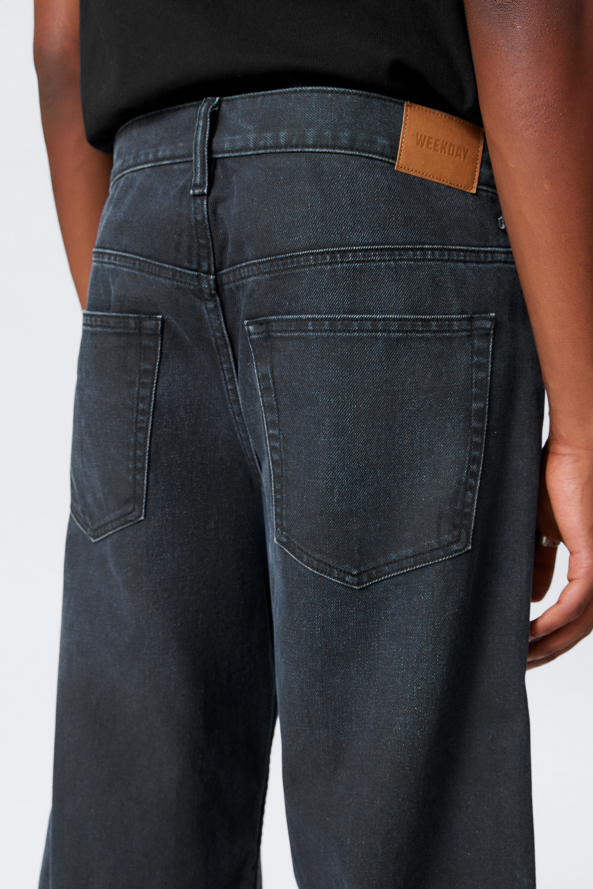 Blue Layer - Sphere Low Rise Loose Straight Leg Jeans - 4