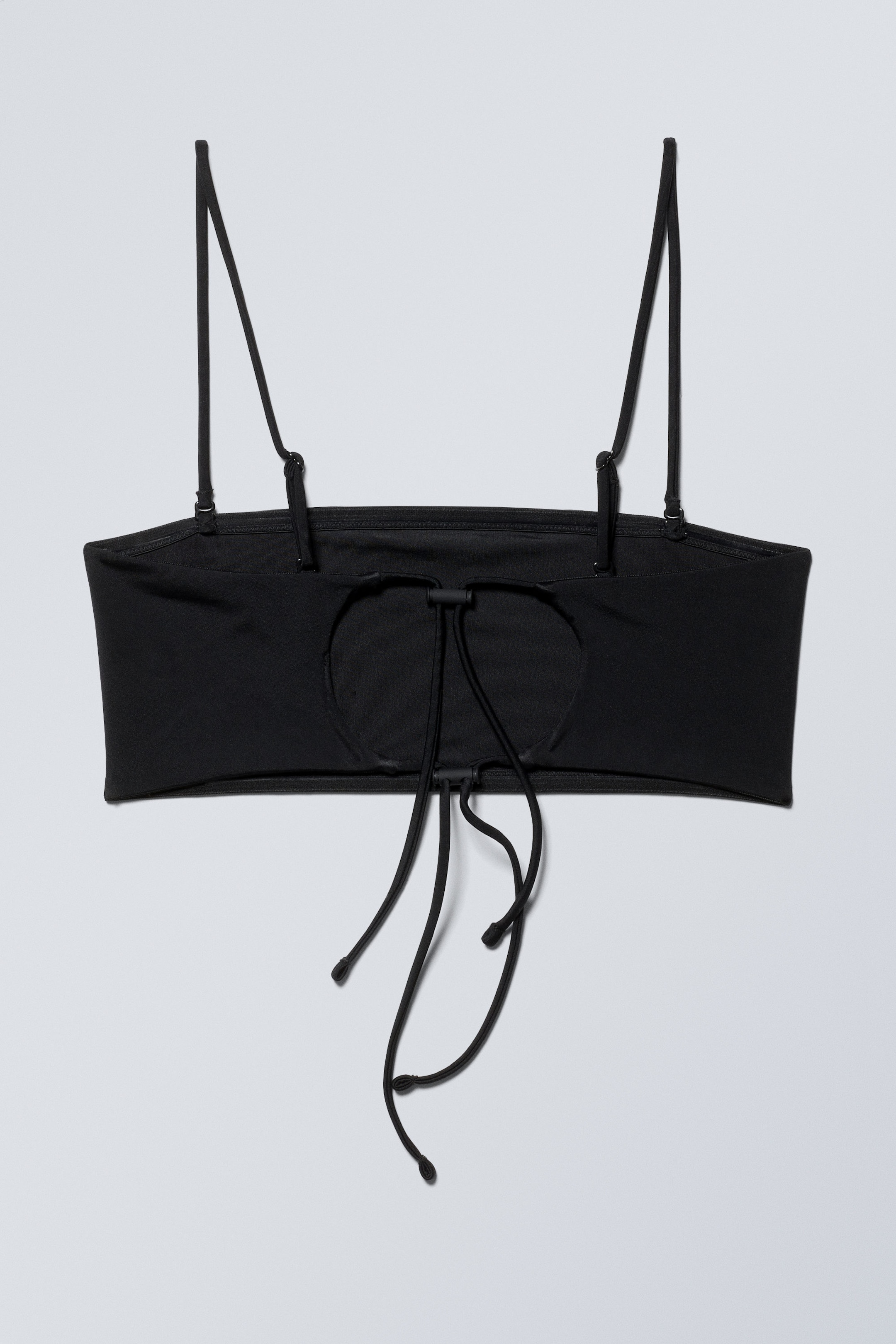 Noir - Haut de bikini bandeau - 2