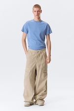 Lichtbeige - RAEL KADE PARACHUTE BROEK - 0