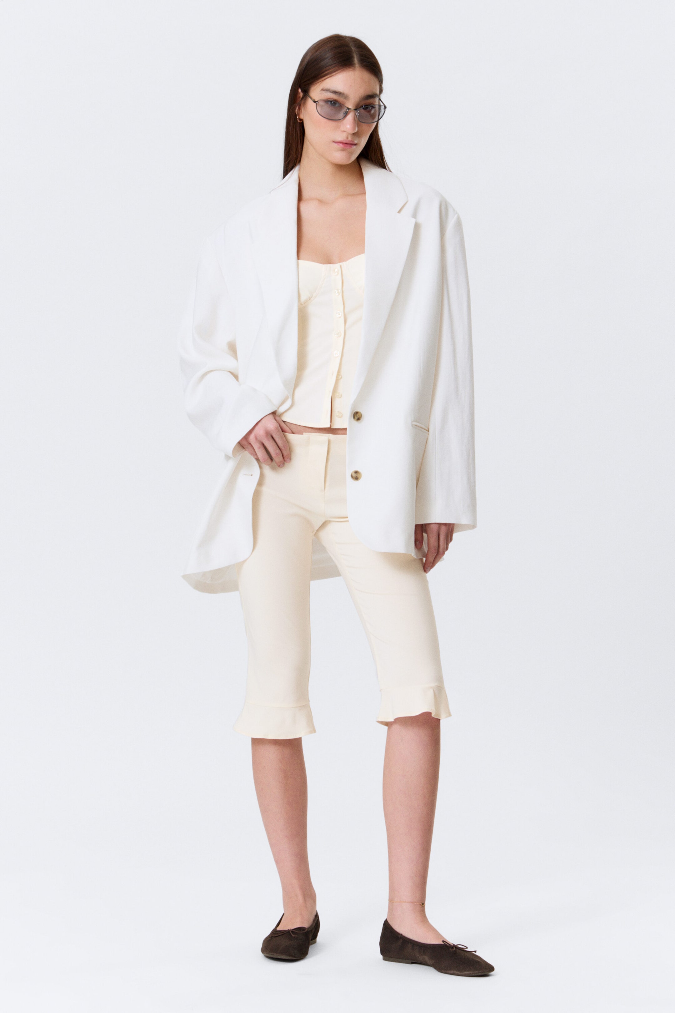 Off-white - Single-Breasted Oversized Checked Blazer - 1