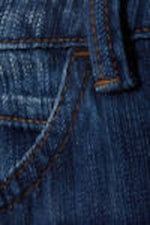 Blue Web - Mellanblå - Poser Regular Waist Loose Wide Jeans - 5