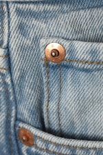 Aeon Blue – Bleu clair - Jean droit et ample taille mi-haute Galaxy - 1