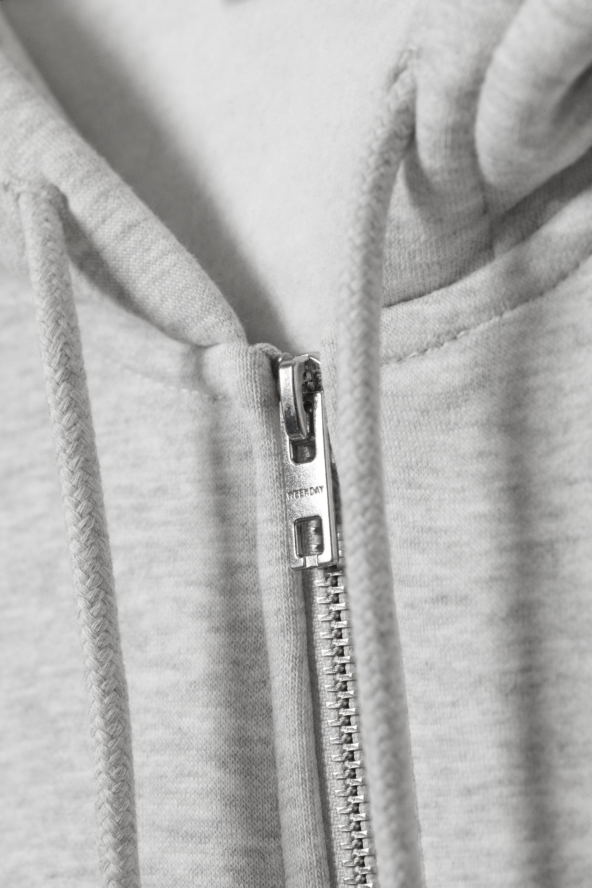 Grijs gemêleerd - Classic Zip Hoodie - 4