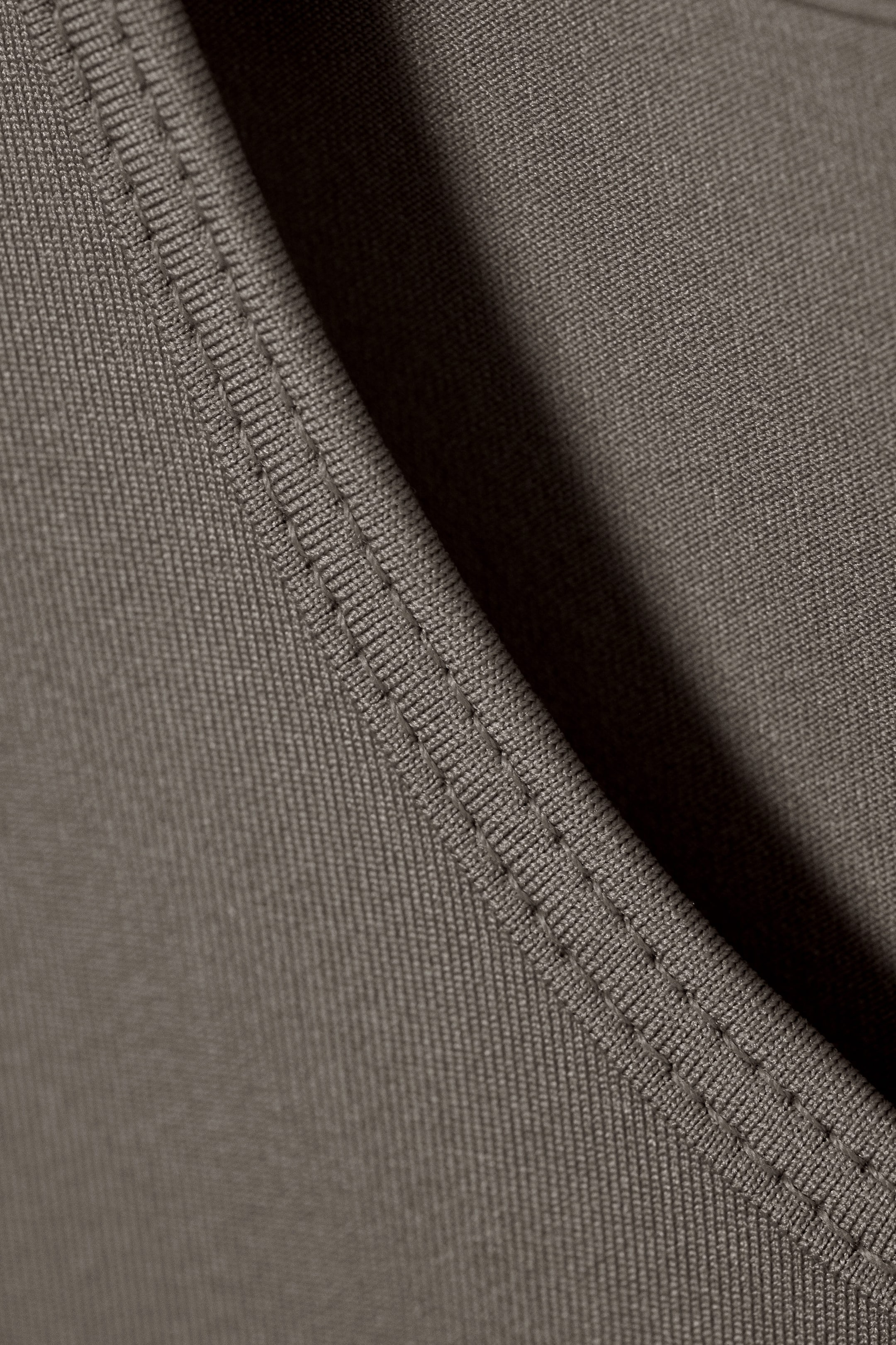 Grey - Fine Fitted Tank Top - 2