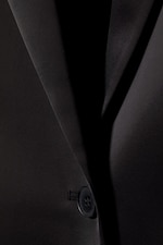 Zwart - Satijnen blazer Luna - 3