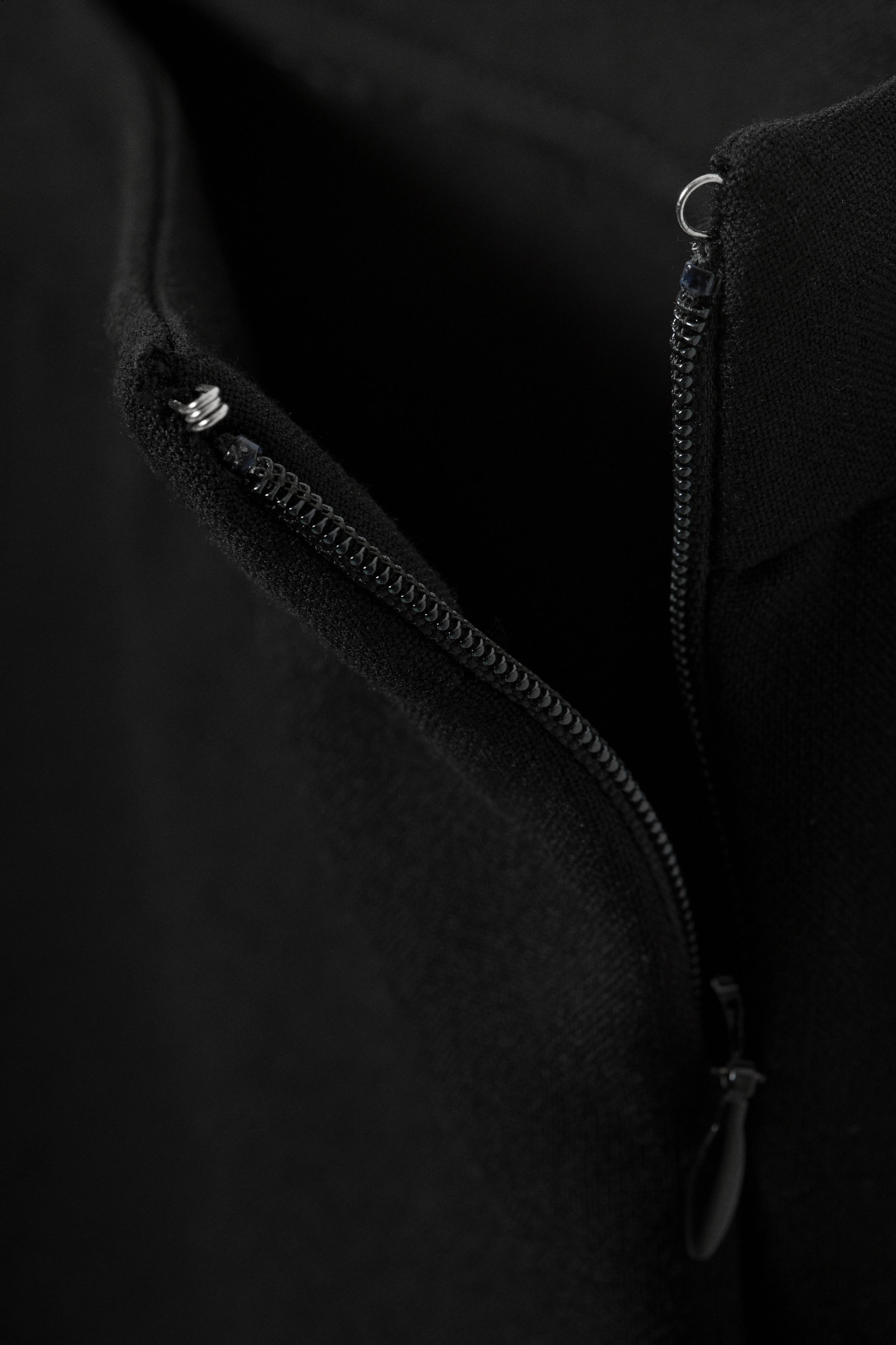 Black - Low-Rise Flared Trousers - 6