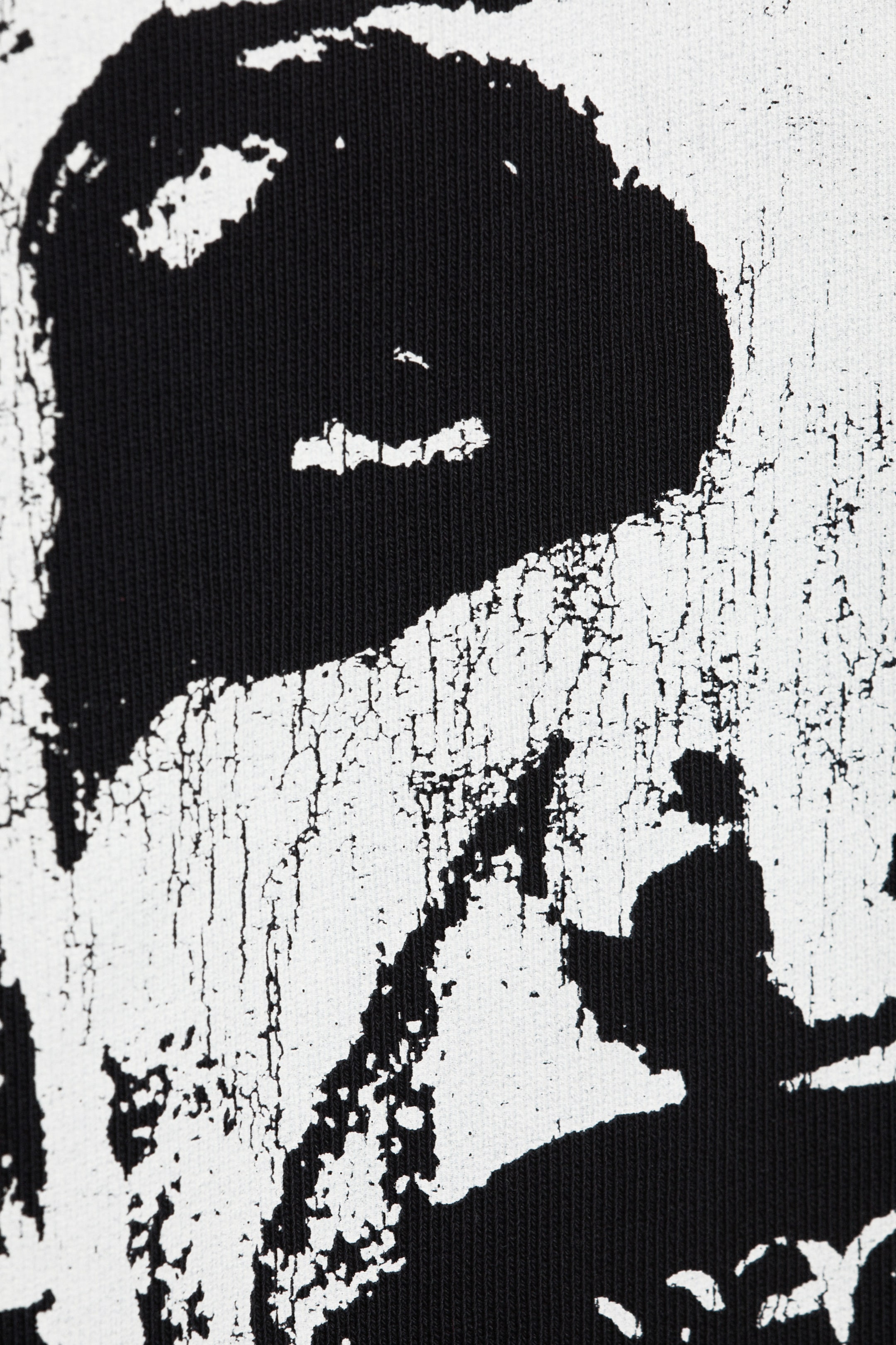 Off-black - Yungblud Printed Oversized Sweatshirt - 7