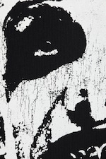 Off-black - Yungblud Printed Oversized Sweatshirt - 7