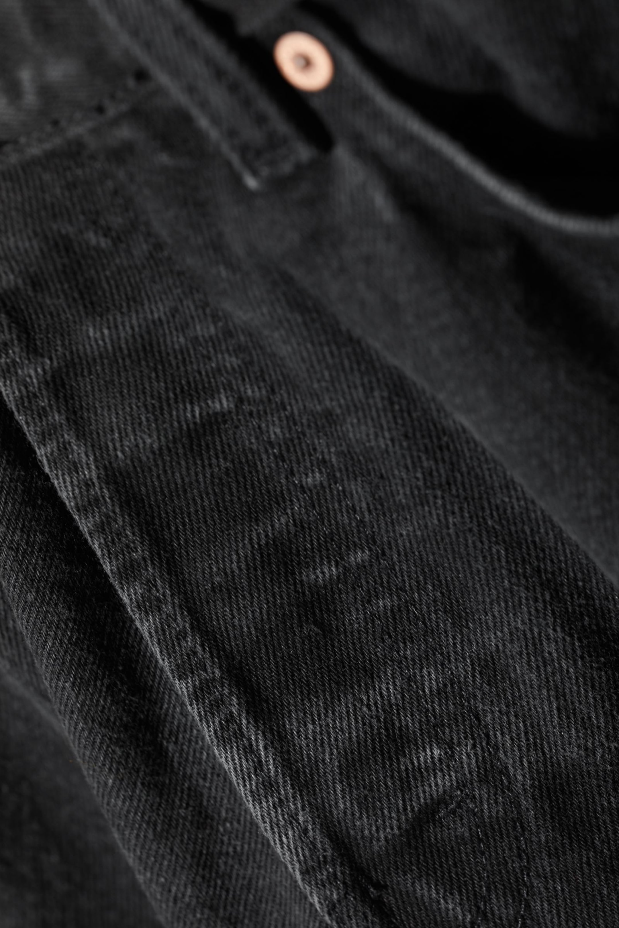 Tuned Black - Black - Space Relaxed Straight Leg Jeans - 6