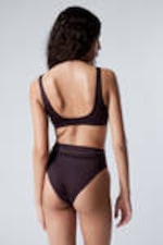Dunkelbraun - Bikinioberteil SAND - 2