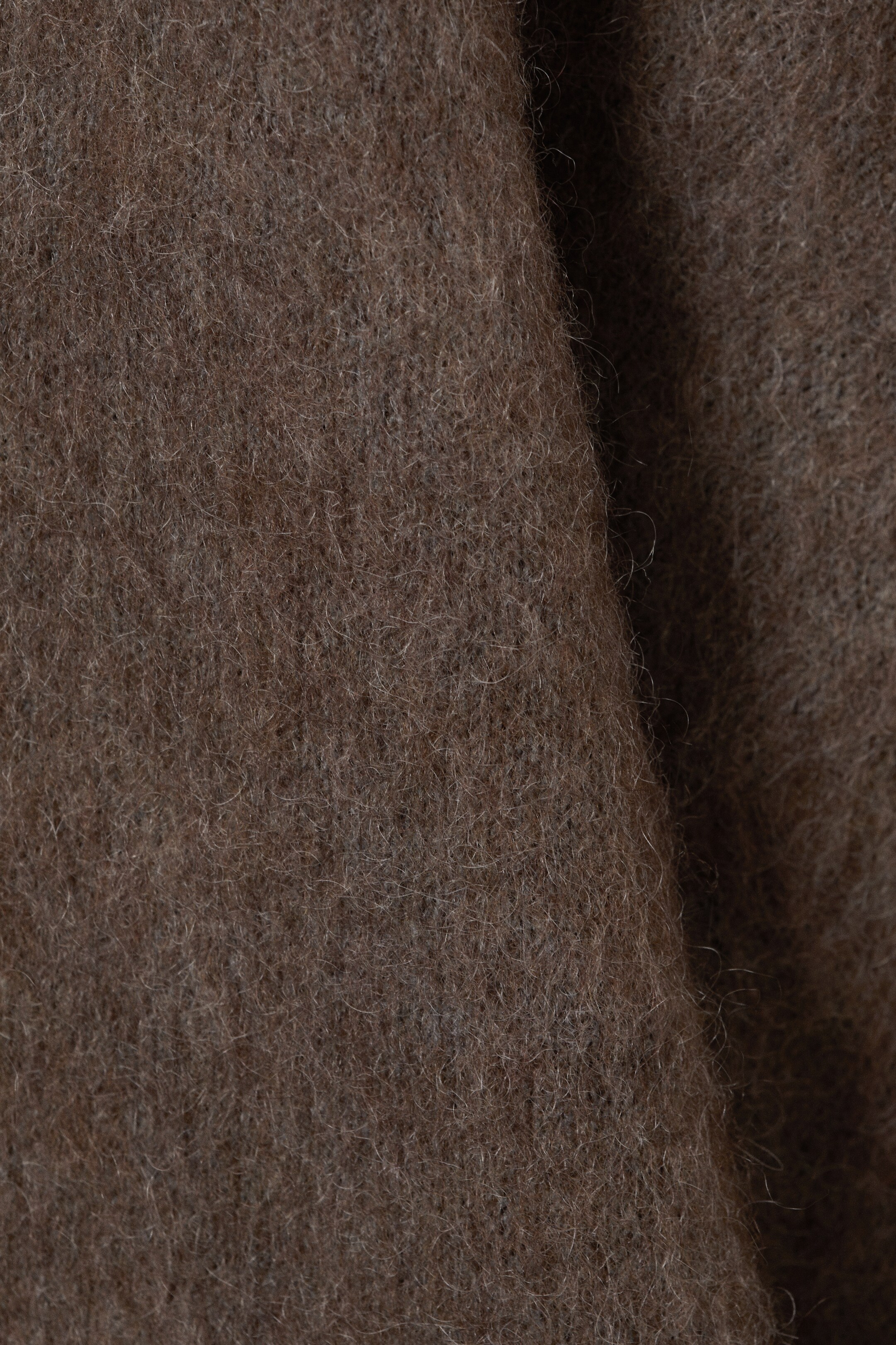 Zobacz większy obraz: Sweter oversize z domieszką moheru - Brązowy - ONA | H&M PL 8