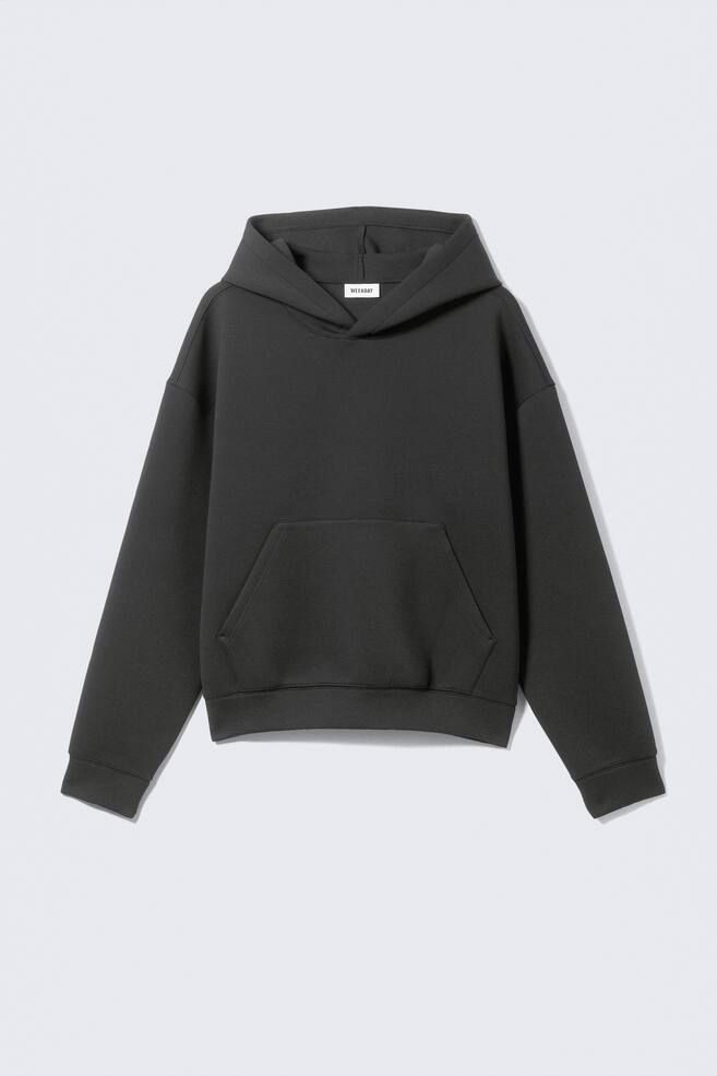 Sudadera con capucha de neopreno Scuba - Gris oscuro/Gris jaspeado/Negro/Marrón oscuro/Gris claro empolvado jaspeado - 1